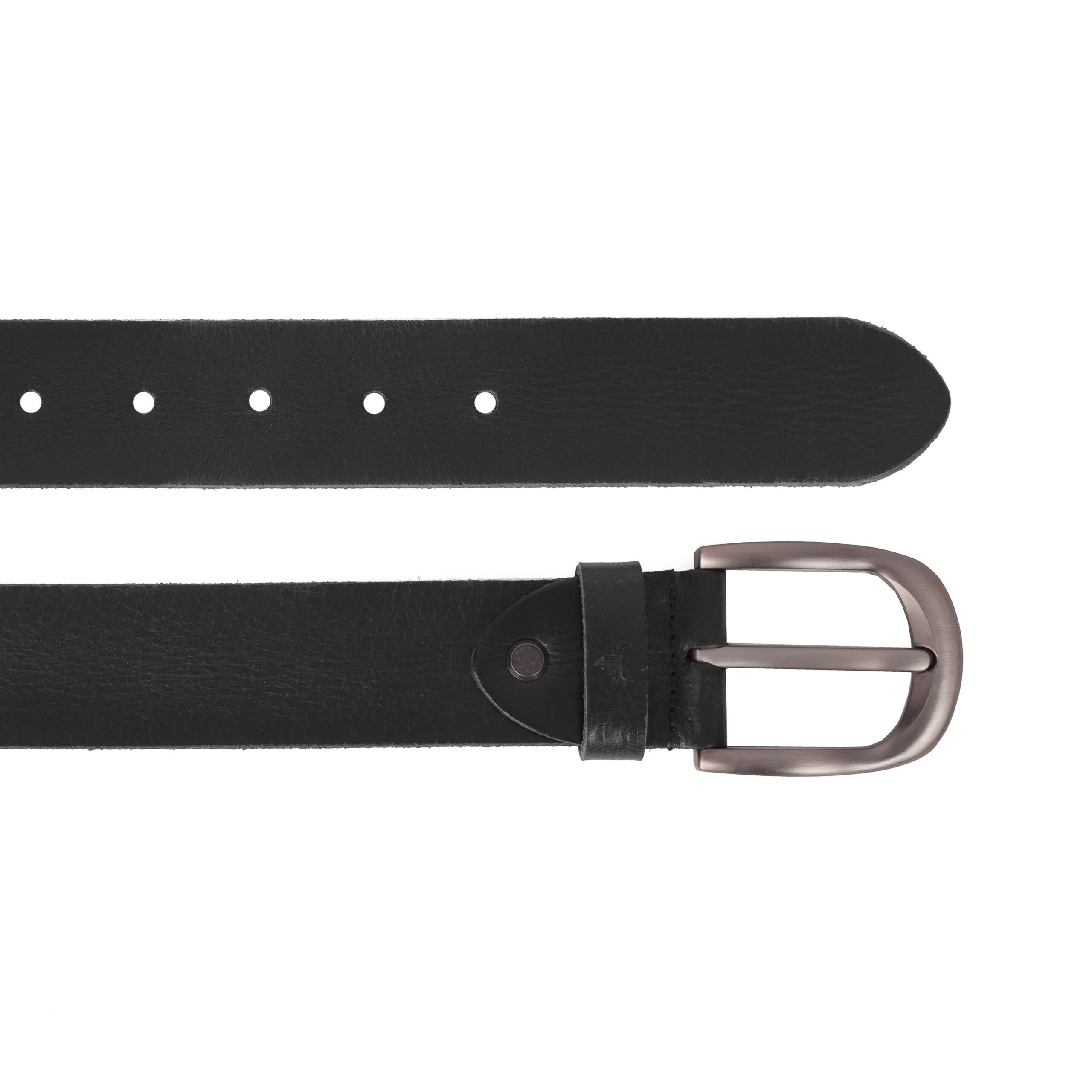 Jeans Mens Leather Belt – 40mm Tan Black