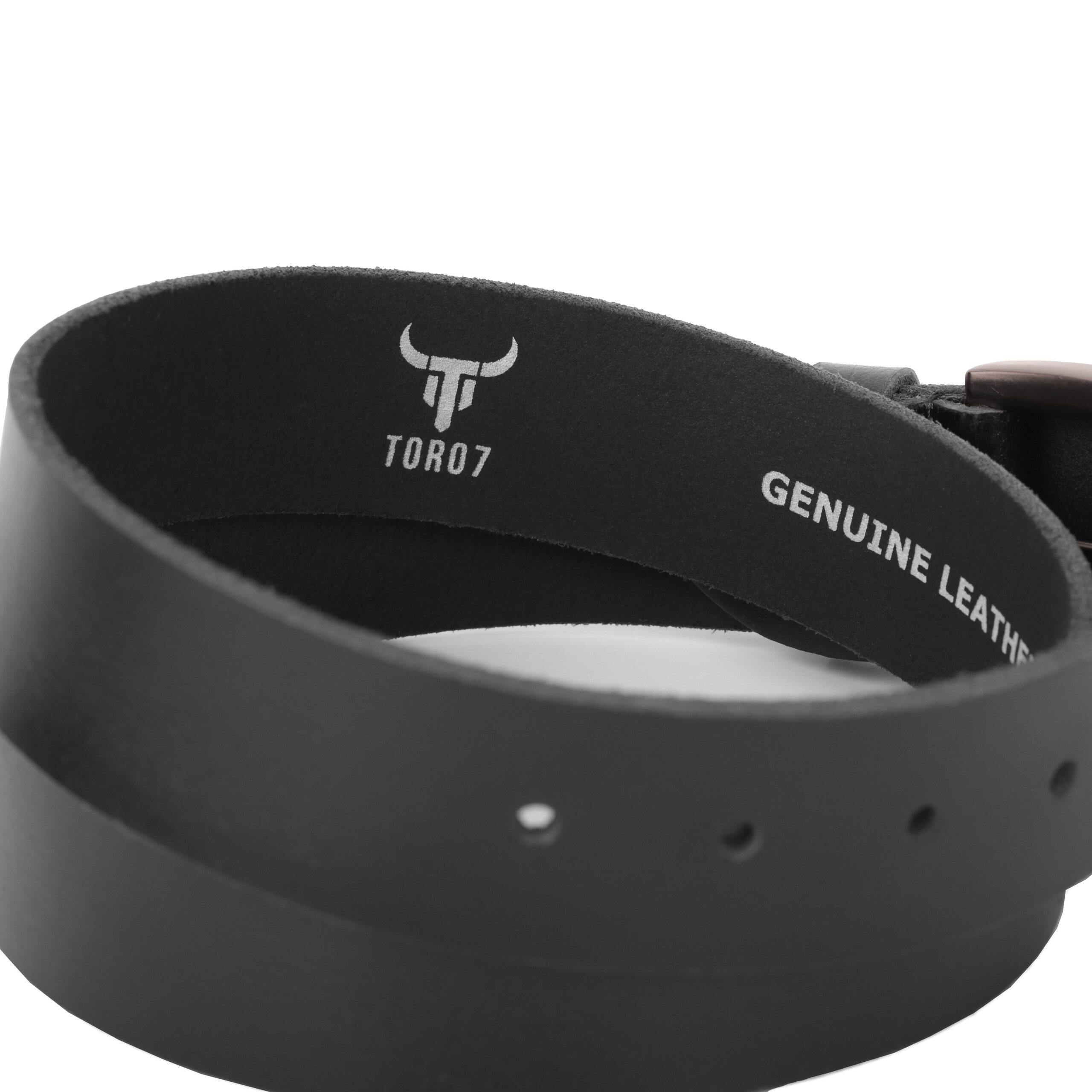 Jeans Mens Leather Belt – 40mm Tan Black