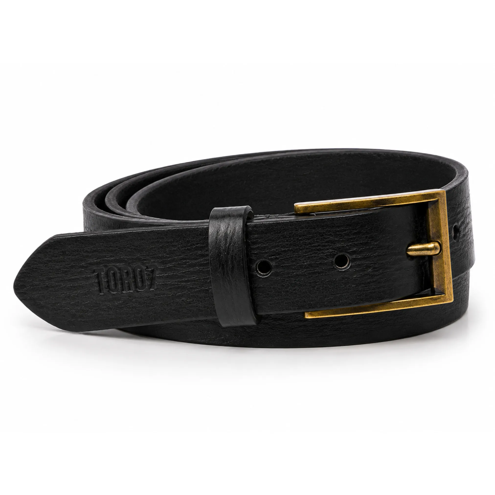 Smart Mens Leather Belts 30mm - Obsidian Black
